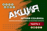 Акция "Летняя солянка"  Часть 2 . 